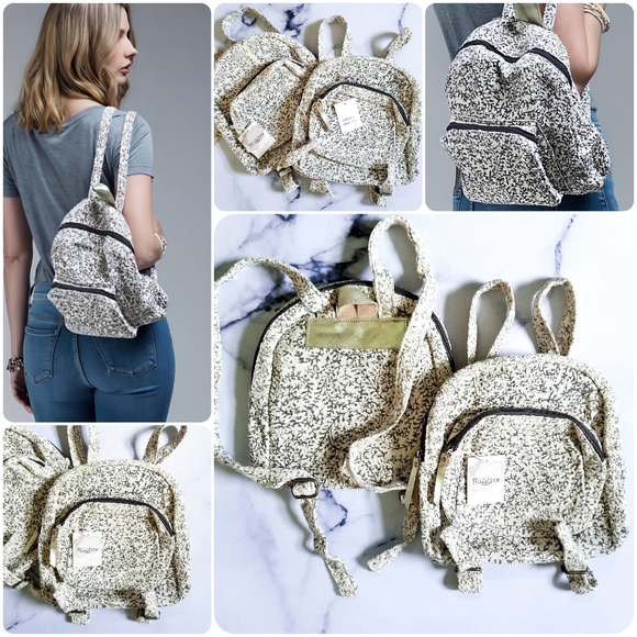 Ruggine Handbags - NWT Handmade Boho Backpack in Dark Grey